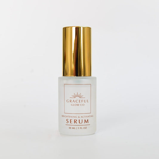 BRIGHTENING & ACTIVATING SERUM - Graceful Glow Co