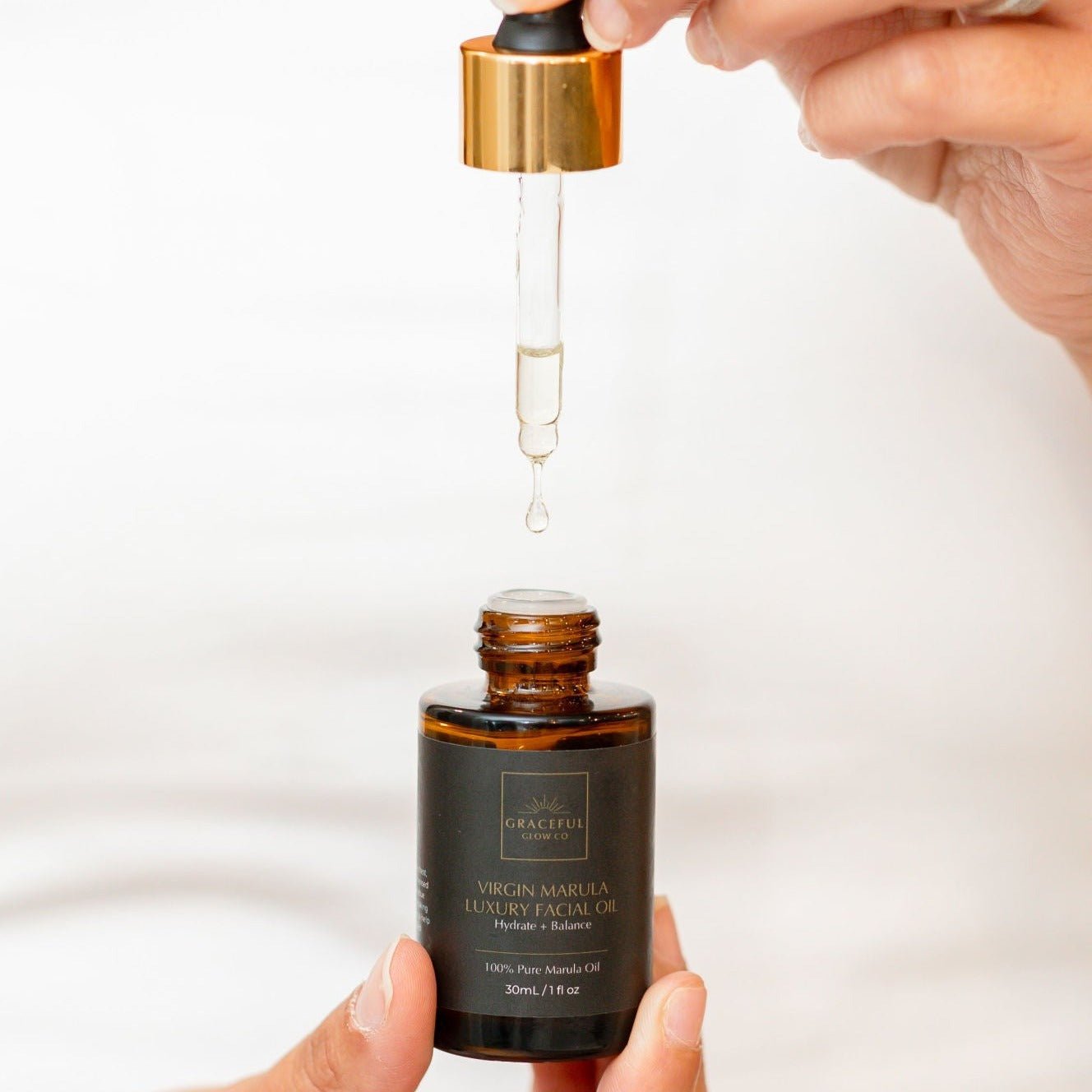VIRGIN MARULA LUXURY FACIAL OIL - Graceful Glow Co